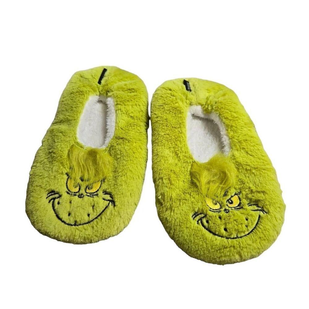 Grinch Women/men slippers 10" total length